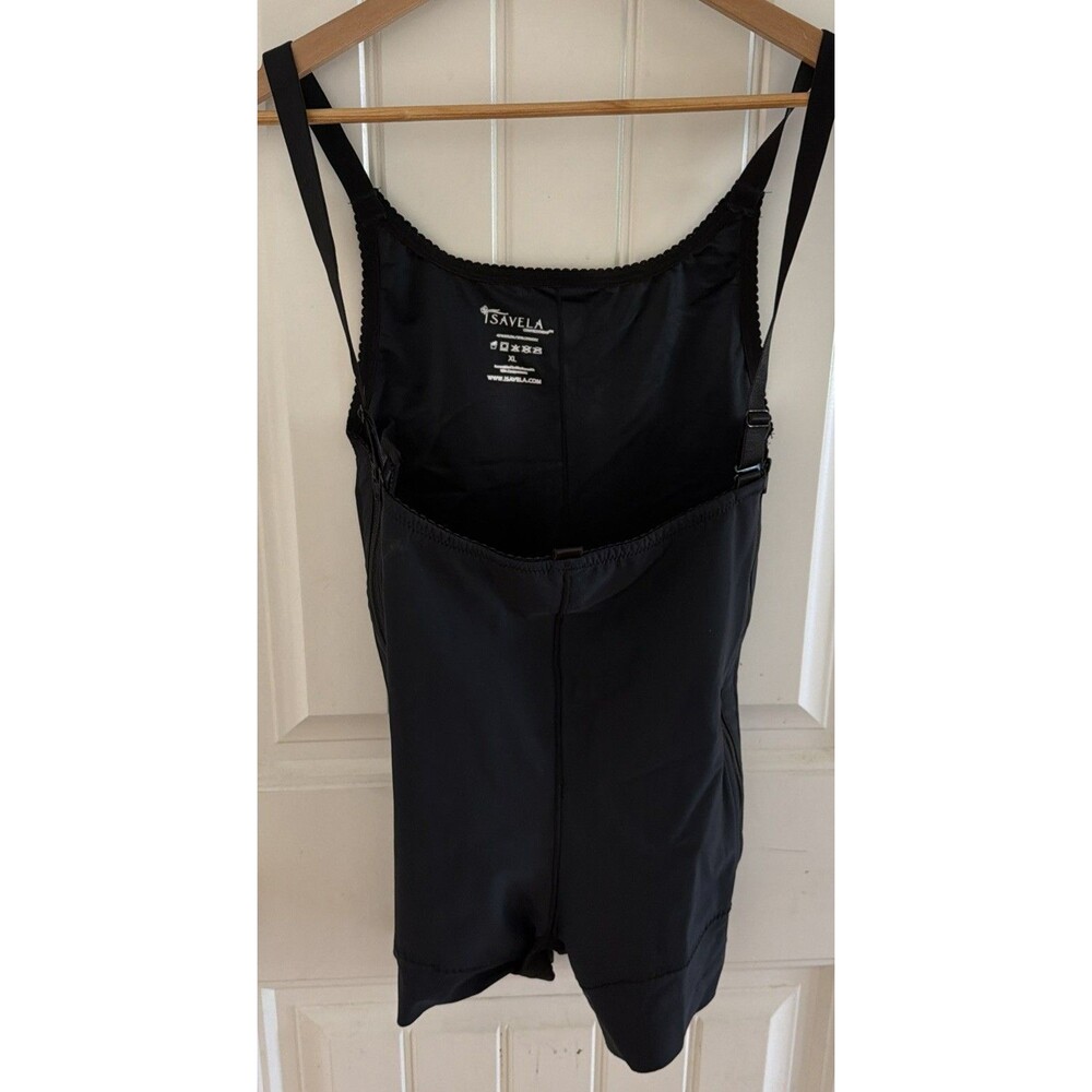 Isavela Compression Body Suit Women's XL Black Shapewear Slimming